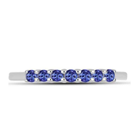 Anillo de Plata con Tanzanita AAA