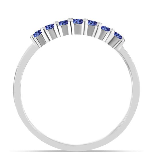 Anillo de Plata con Tanzanita AAA