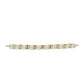 Pulsera de Plata Bañada en Oro con Madreperla