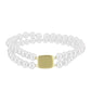 Pulsera de Plata Bañada en Oro con Perla de Agua Dulce
