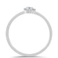 Anillo de Plata con Diamante blanco