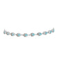 Pulsera de Plata con Labradorita de las Minas de Gullgruvene