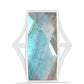 Anillo de Plata con Labradorita de las Minas de Gullgruvene