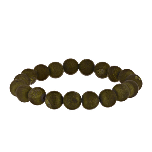 Pulsera Pepita con Drusa Dorada