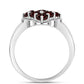 Anillo de Plata con Granate Barton
