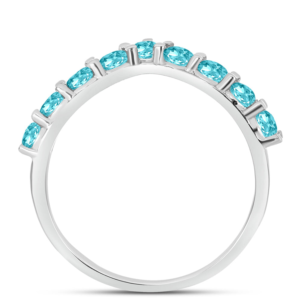Anillo de Plata con Cuarzo Paraiba