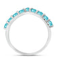 Anillo de Plata con Cuarzo Paraiba
