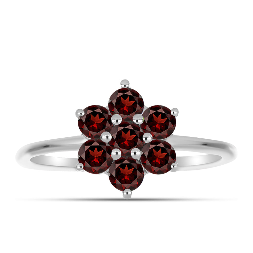 Anillo de Plata con Granate Barton 1 