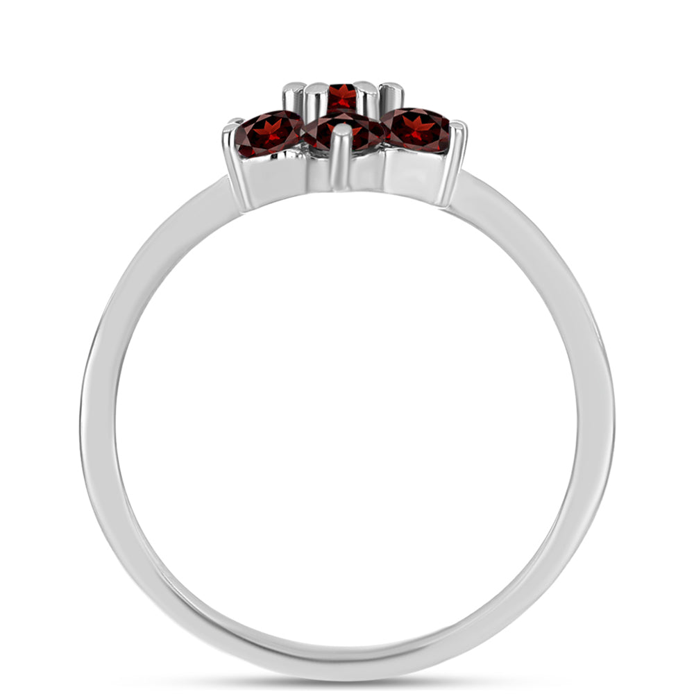 Anillo de Plata con Granate Barton 2 