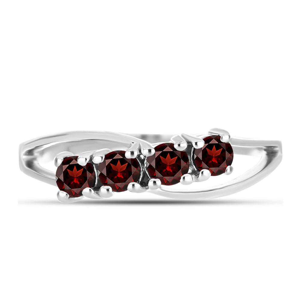 Anillo de Plata con Granate Barton 1 
