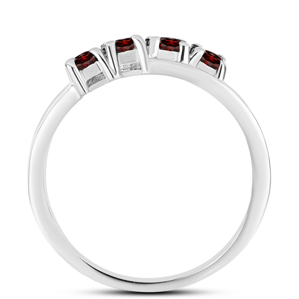 Anillo de Plata con Granate Barton