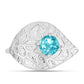 Anillo de Plata con Cuarzo Paraiba