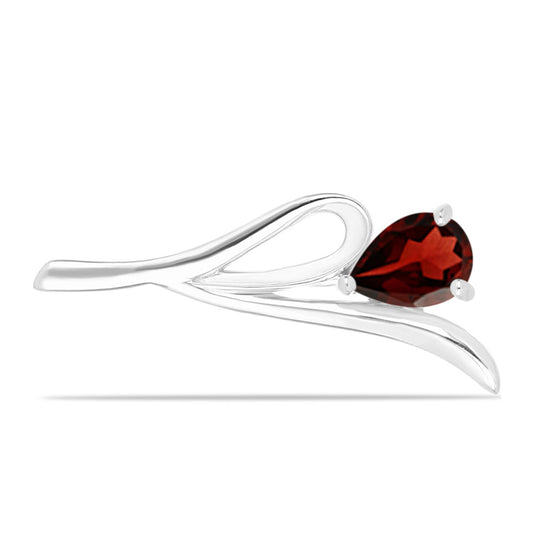 Broche de Plata con Granate Barton