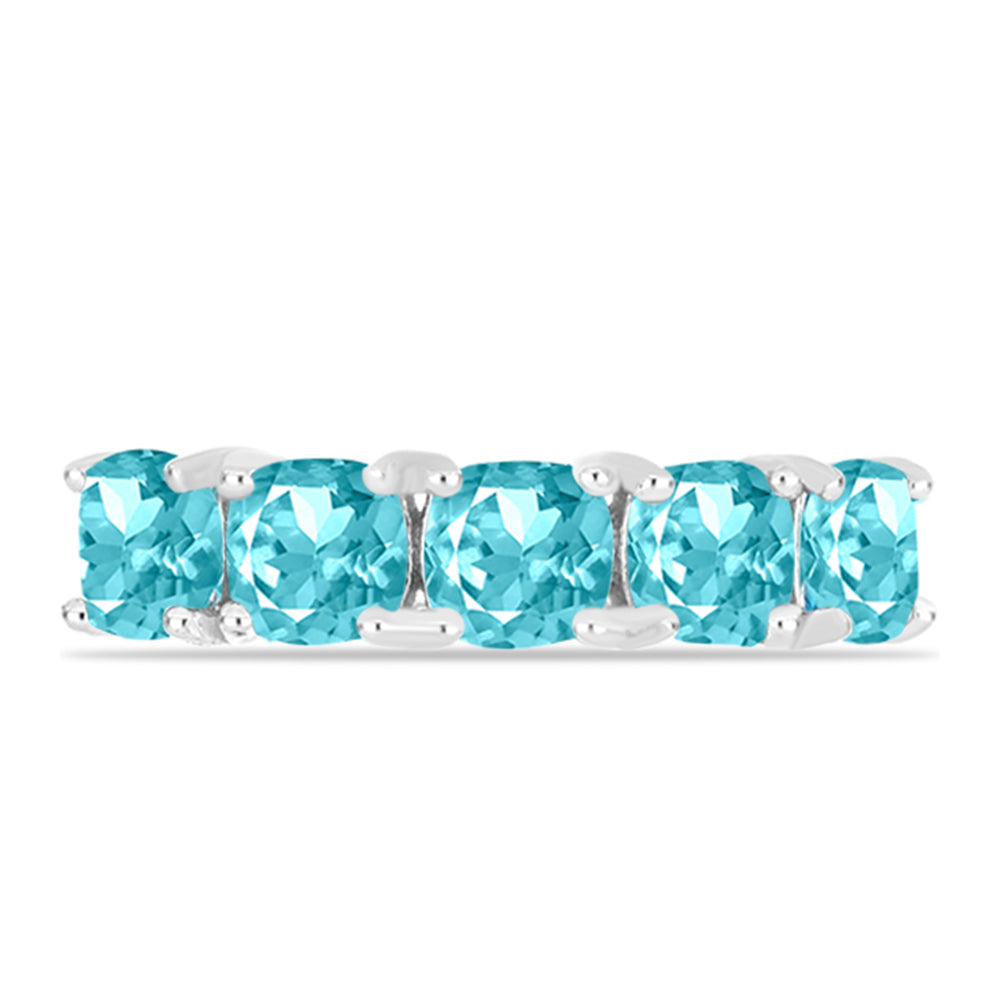 Anillo de Plata con Cuarzo Paraiba