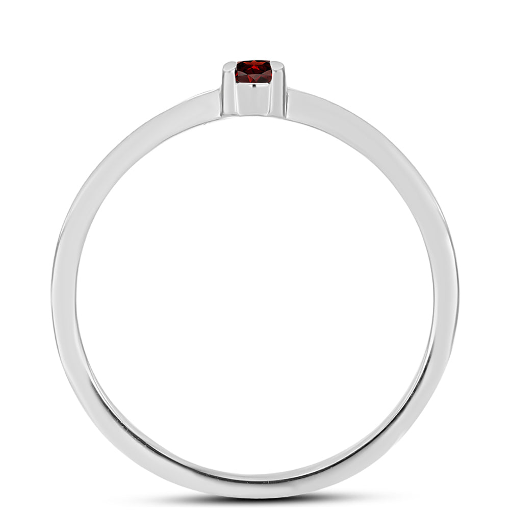 Anillo de Plata con Granate Barton 2 
