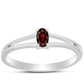 Anillo de Plata con Granate Barton