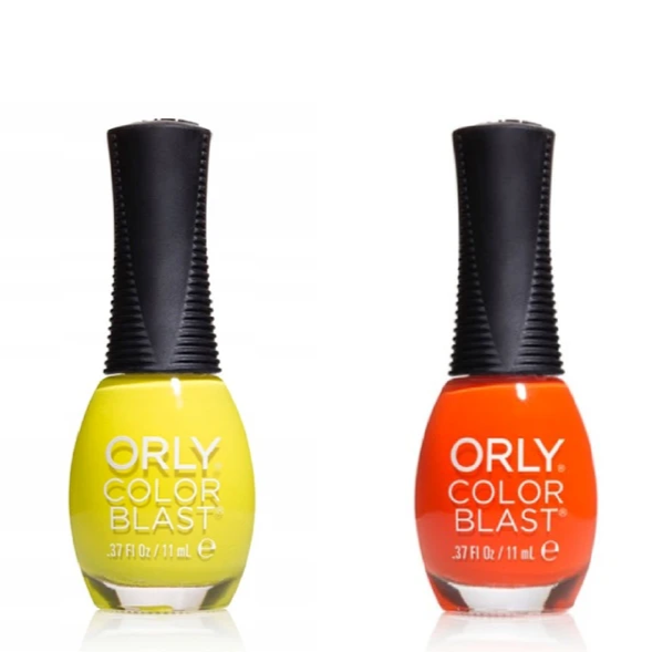Esmalte de uñas Orly explosión de color, amarillo y rojo - 1+1  de REGALO - 2  x 11 ml 1 