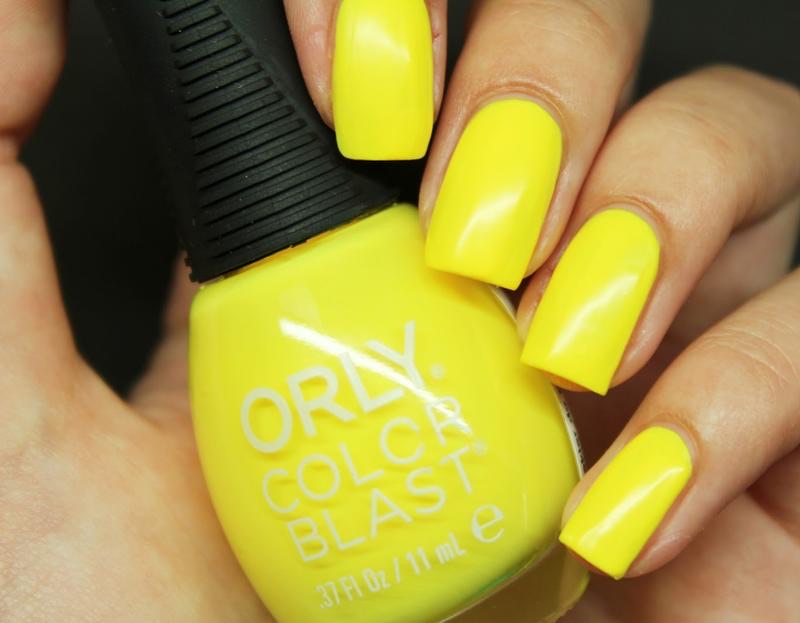 Esmalte de uñas Orly explosión de color, amarillo y rojo - 1+1  de REGALO - 2  x 11 ml 4 