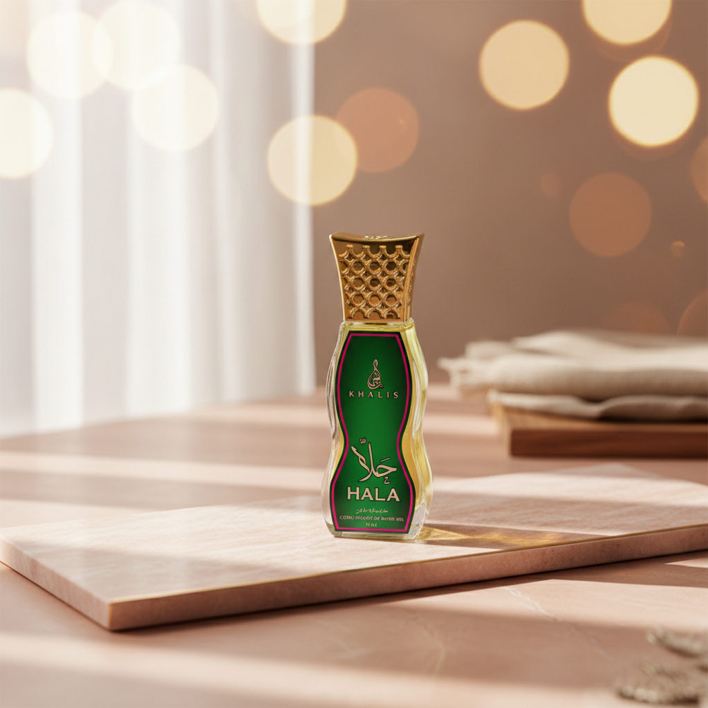 HALA 20 ml, perfume en aceite, fragancia floral afrutada para mujeres 2 