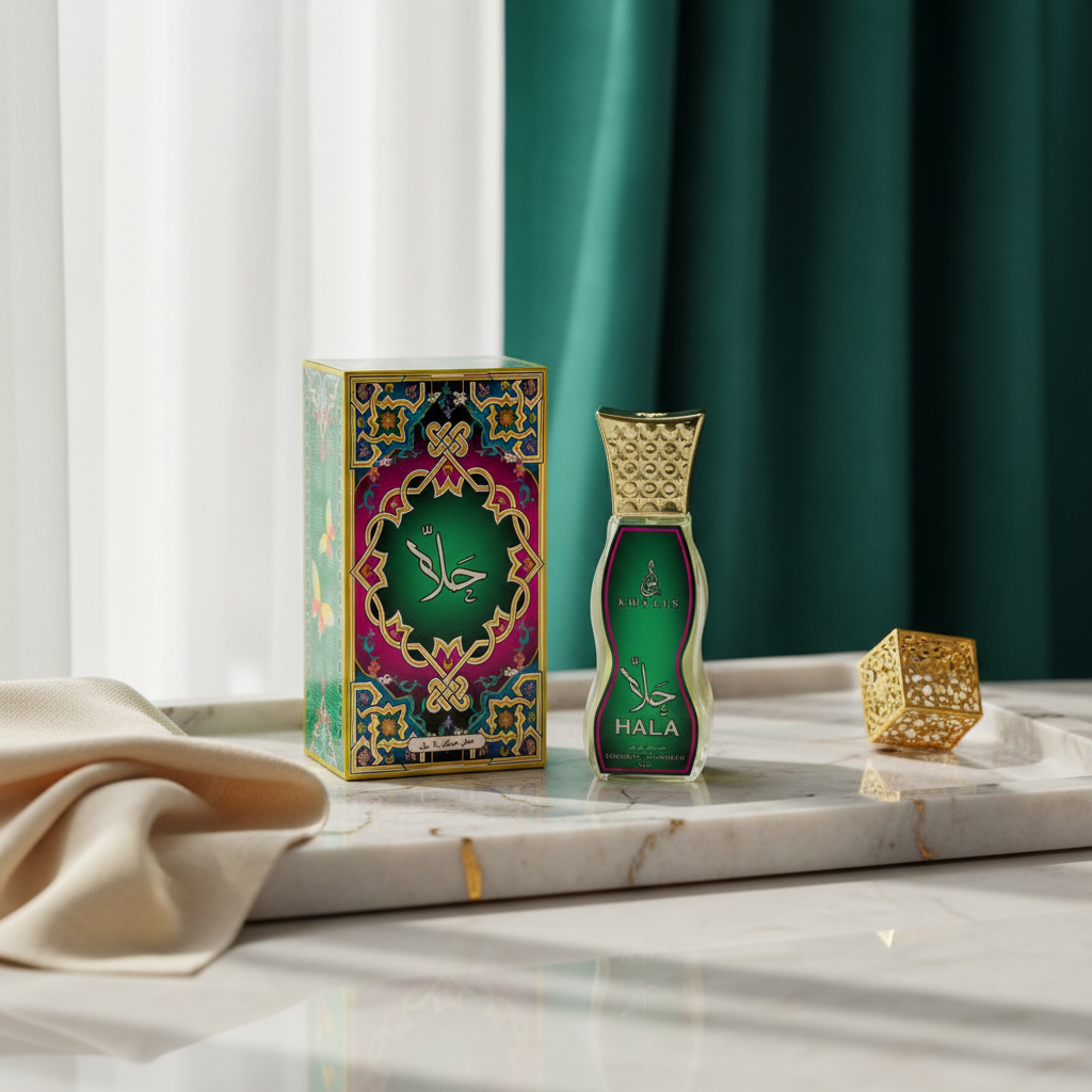 HALA 20 ml, perfume en aceite, fragancia floral afrutada para mujeres 1 