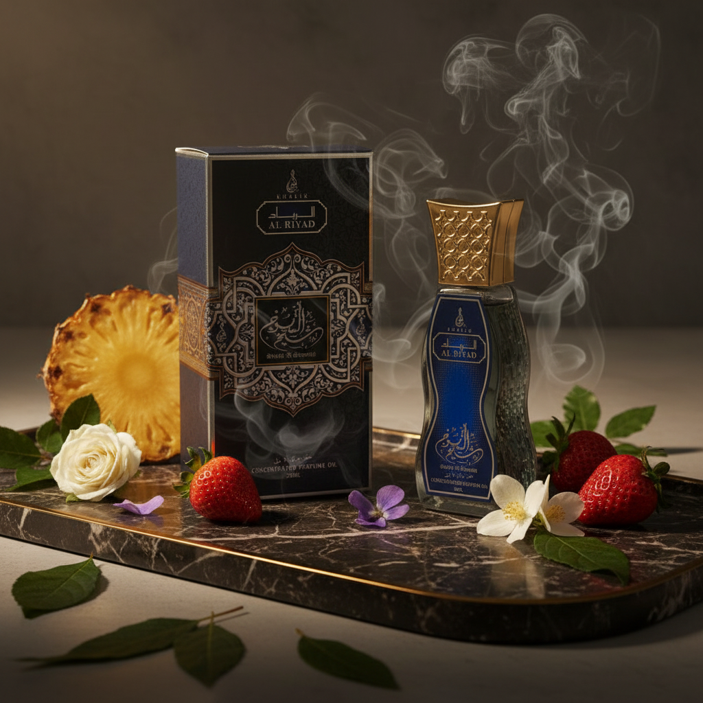 " Sheikh Al Shuyukh" perfume en aceite de 20 ml, fragancia floral afrutada para hombre