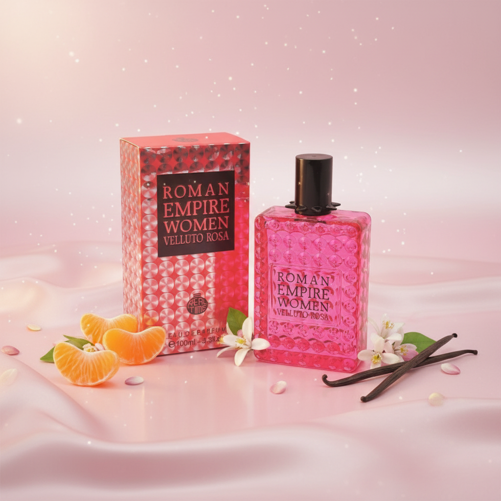 " Roman Empire Velluto Rose" EDP 100 ml, fragancia oriental floral