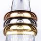 Conjunto de Aleación Bañado en Oro ( Anillo )
