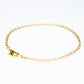 Conjunto de Aleación Bañado en Oro ( Collar +Pulsera )