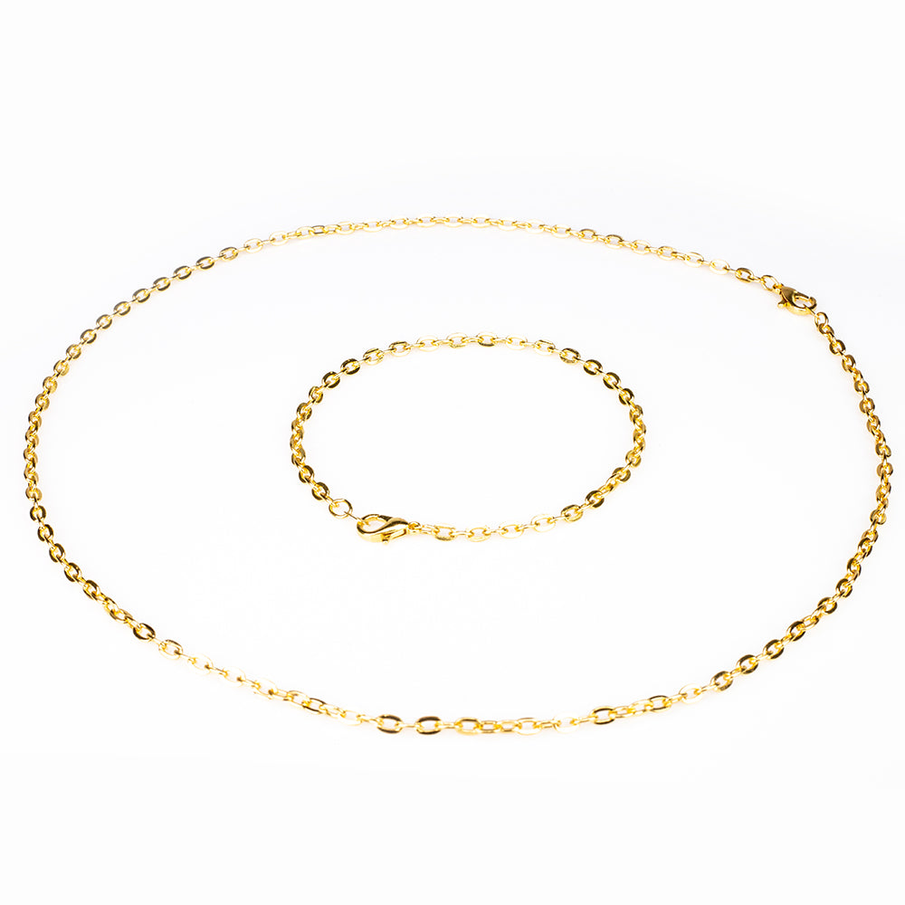 Juego de collar y reloj colgante de 2 piezas con lupa + juego de collar y pulsera de regalo de 14 piezas