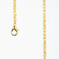 Conjunto de Aleación Bañado en Oro ( Collar +Pulsera )