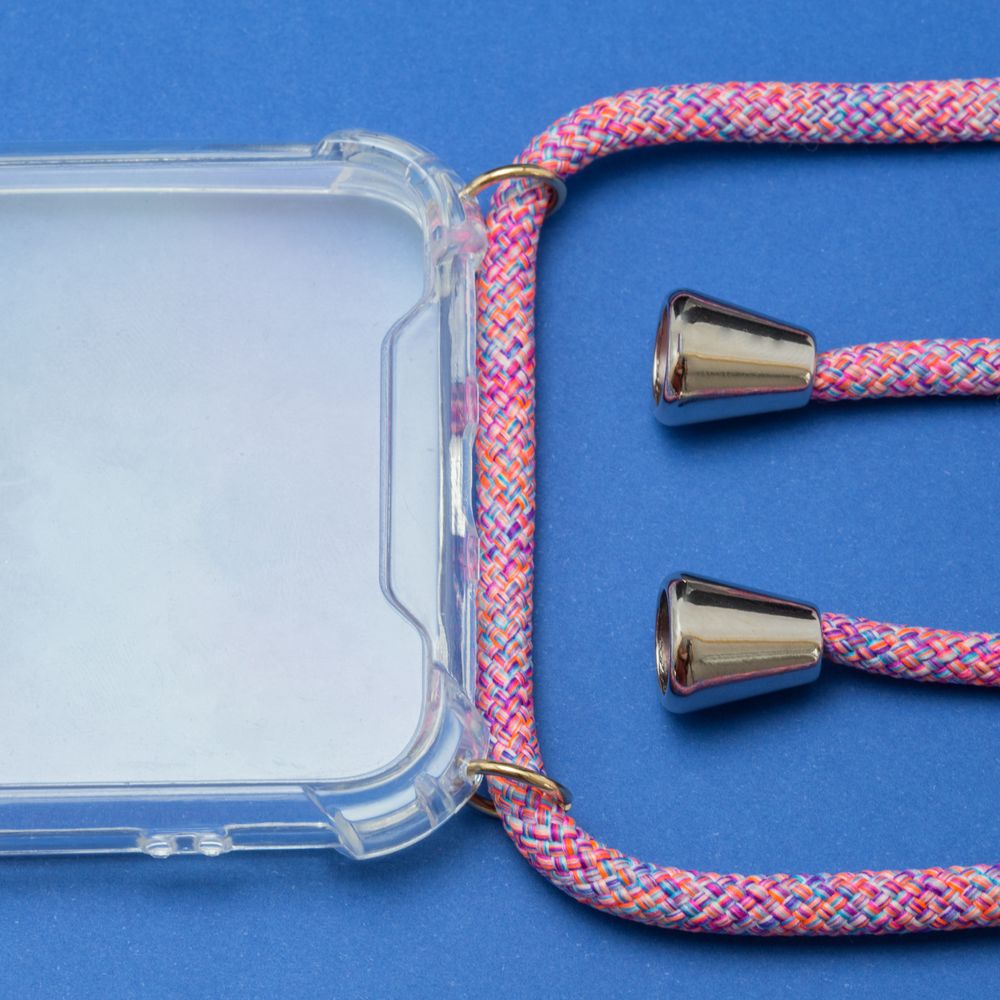 Funda de móvil HMH transparente y con múltiples collares para los móviles Huawei 3 