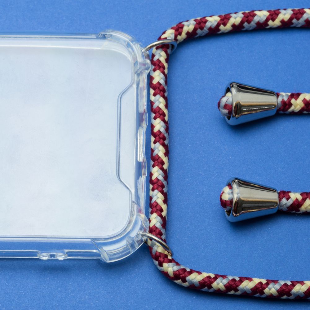 La funda para móvil HMH es transparente con múltiples collares para los móviles Samsung