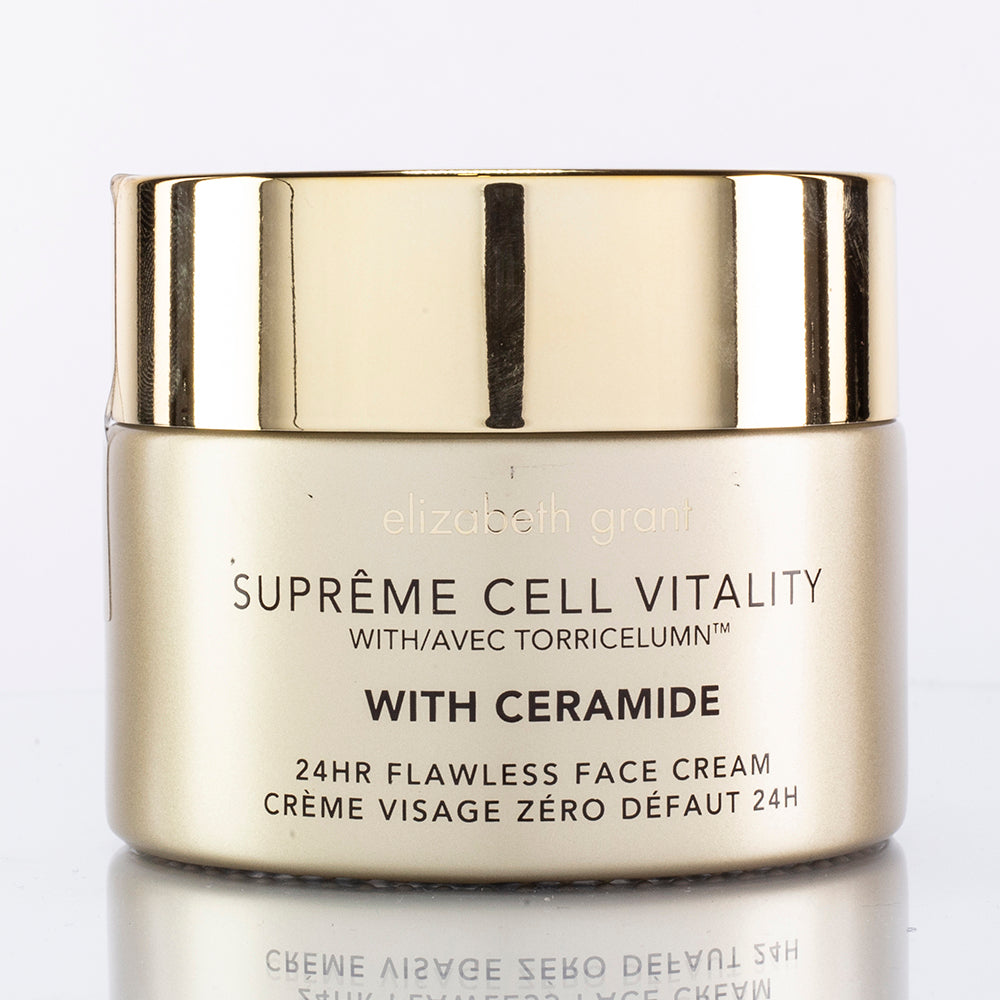 Elizabeth Grant "Supreme Cell Vitality" 24 horas perfecta crema de rostro y ojos con ceramida 6 