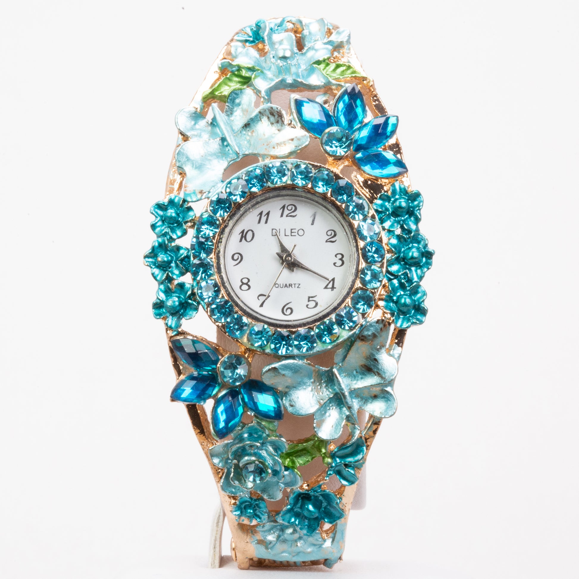 Reloj DiLeo Riva Alloy, Analógico, para Mujer, AZUL 1 