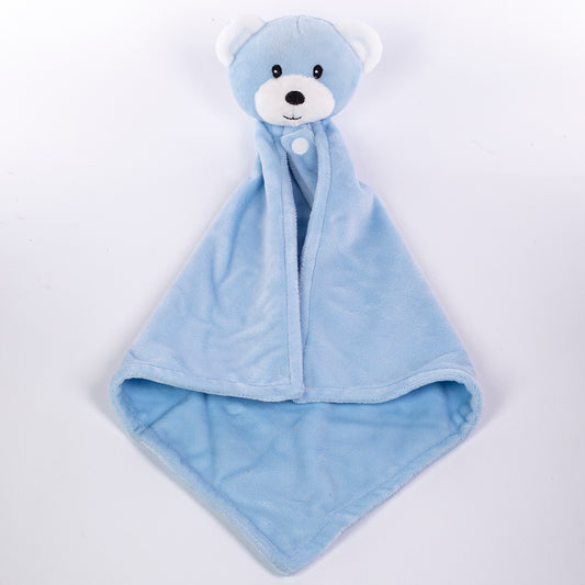 Manta para bebé con tejido para la siesta, tamaño: 90 x 75cm color: azul