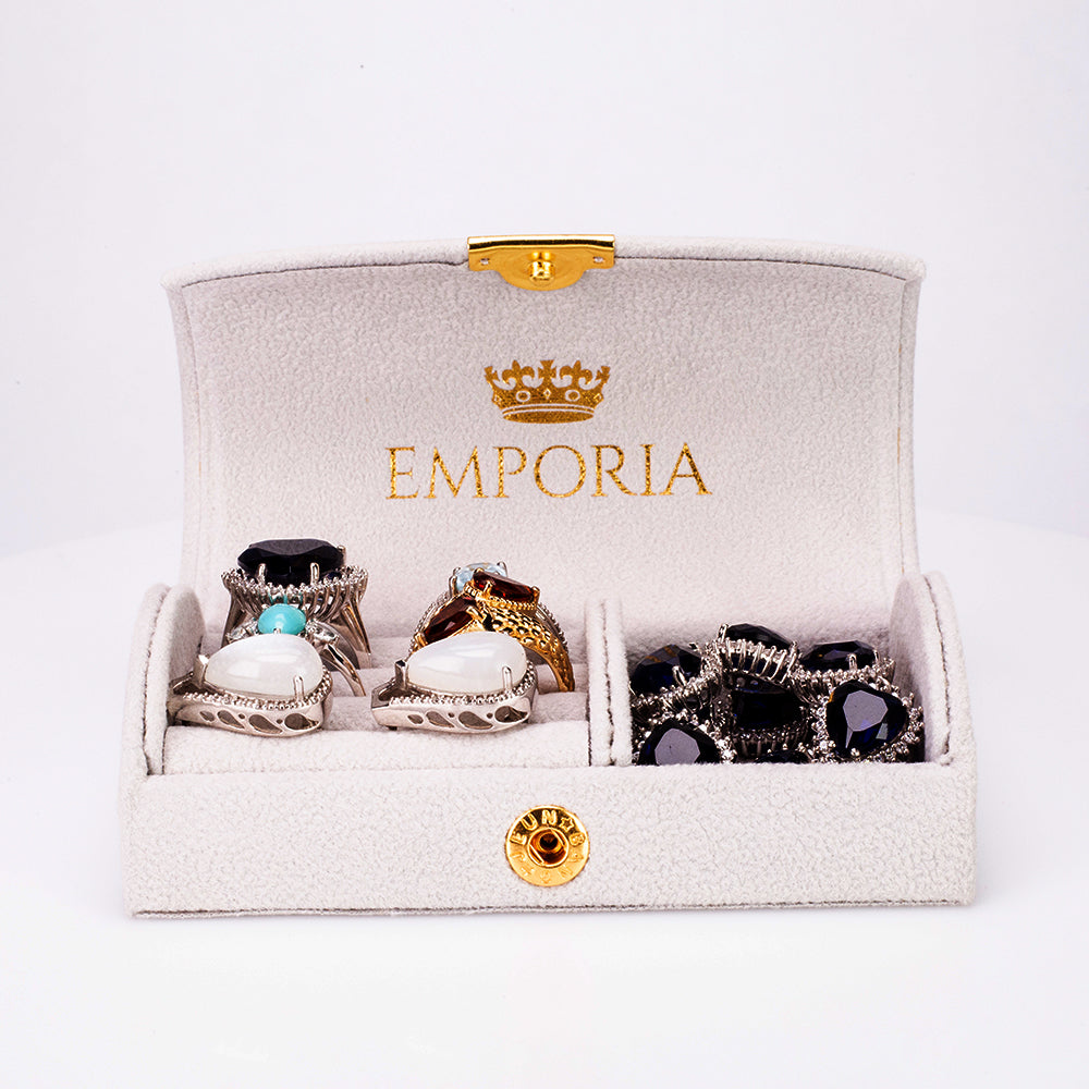 Joyero Emporia, gris claro 2 