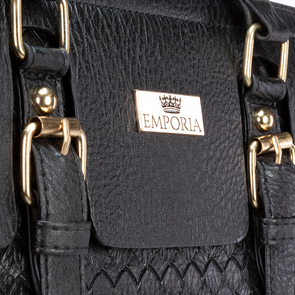 Emporia Colección de invierno 2023- Triumph, set de bolsas de 5 piezas en negro 2 