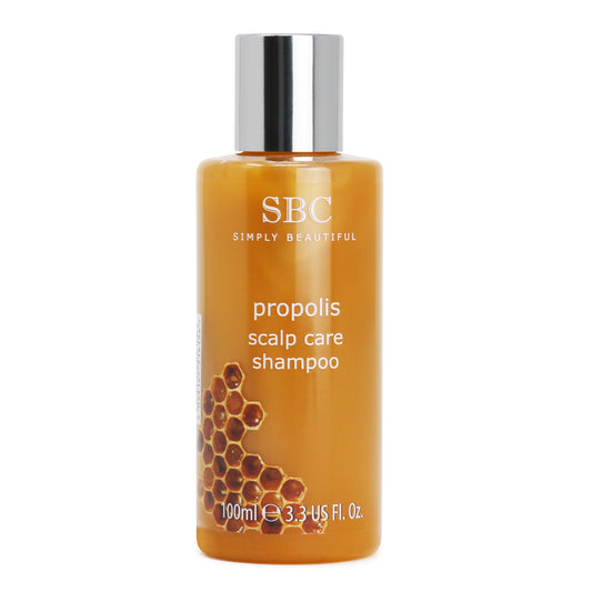 Champú para el cuidado del cuero cabelludo refrescante y calmante de propóleo, 100 ml