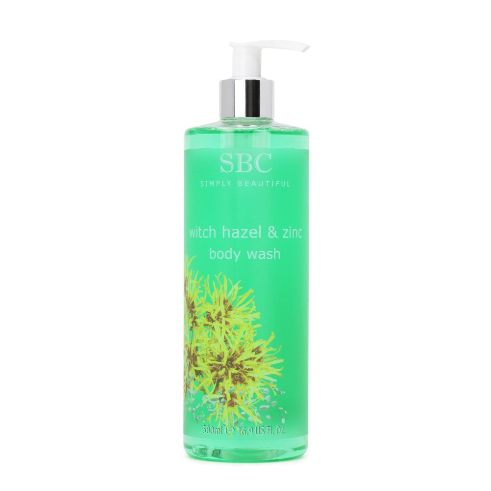 Gel de ducha Witch Hazel & Zinc Purificante y Equilibrante para pieles grasas, 500 ml 1 