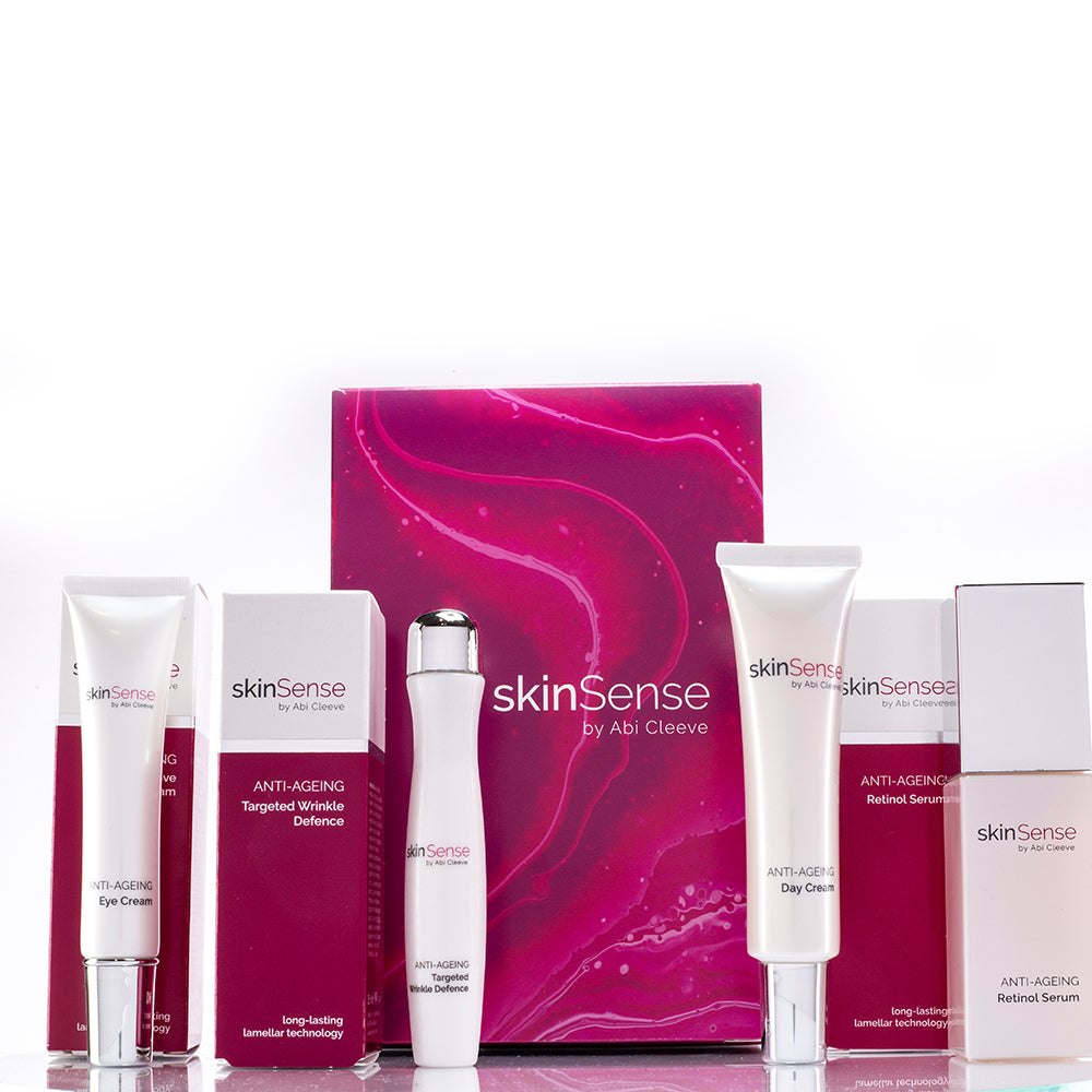 Colección de 4 piezas de tratamiento antiedad SkinSense 4 
