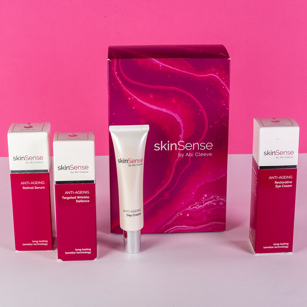 Colección de 4 piezas de tratamiento antiedad SkinSense 12 