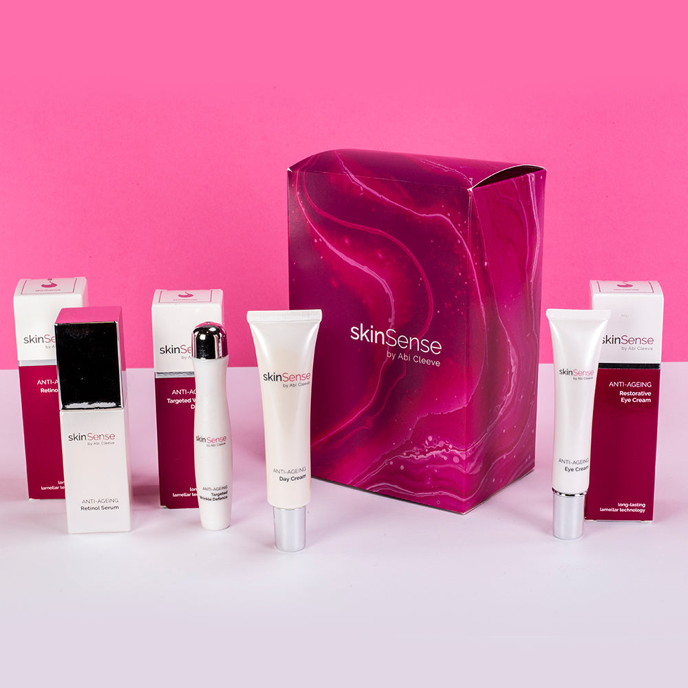 Colección de 4 piezas de tratamiento antiedad SkinSense 14 