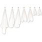3+3+1 Regalo Juego de 3 piezas de Toallas 100% Microalgodón, 500 GSM, Blanco
