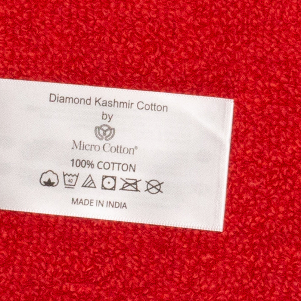 3+3+1 Regalo Juego de 3 piezas de Toallas 100% Microalgodón, 500 GSM, Rojo Rubí