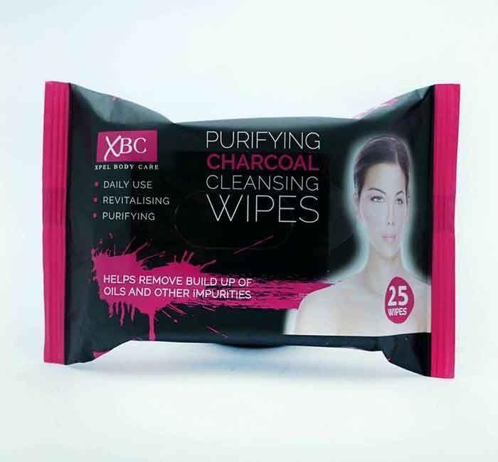 Toallita Limpiadora Facial con Carbón Activado - 30 uds