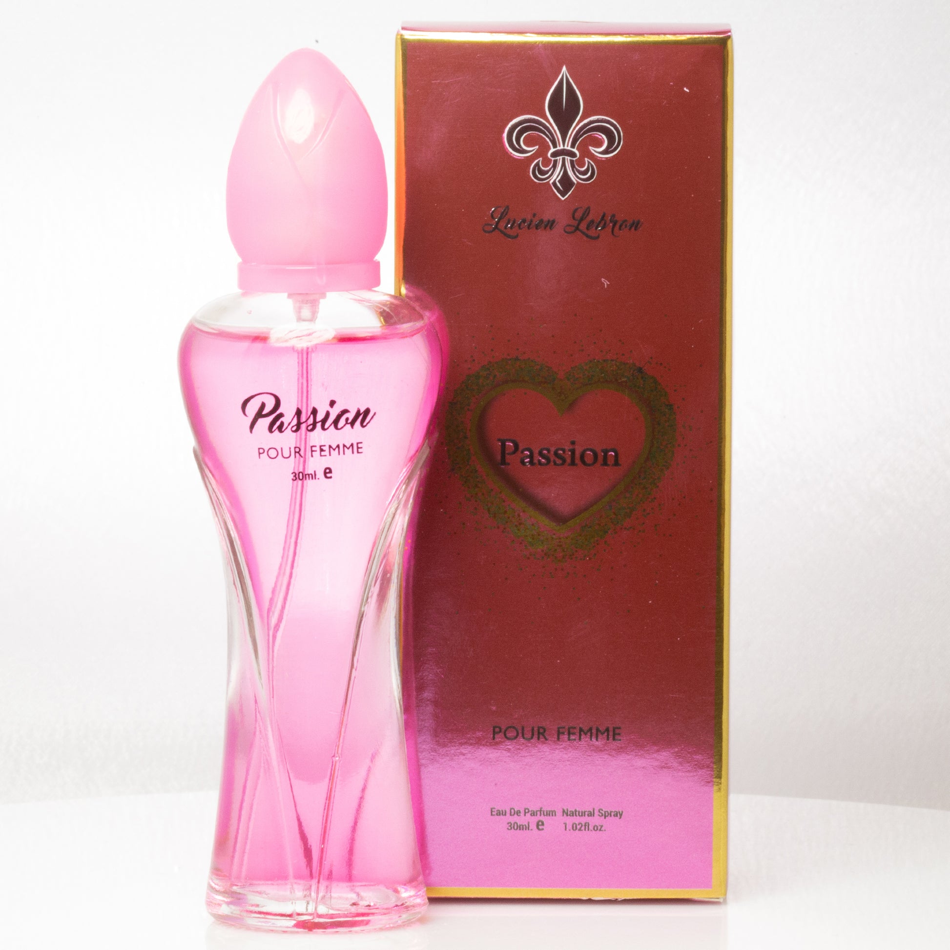 30 ml EDT Lucien Lebron Passion Amaderada Fragancia Floral para la mujer 1 