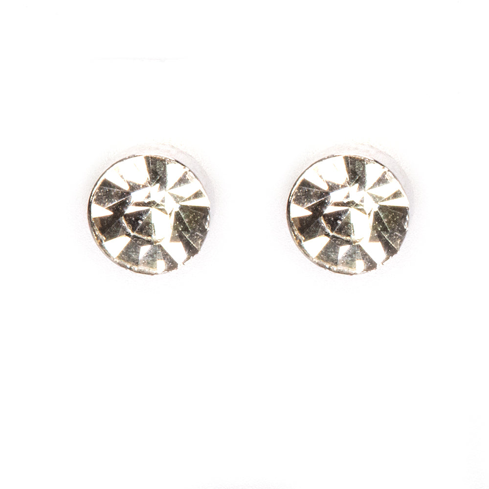 Conjunto de Aleación Bañado en Oro con Cristal Emporia® Blanco ( Collar +Pendientes +Colgante ) 13 