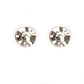 Conjunto de Aleación Bañado en Oro con Cristal Emporia® Blanco ( Collar +Pendientes +Colgante )