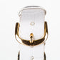 Conjunto de Aleación Bañado en Oro con Cristal Emporia® Blanco