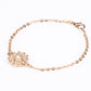 Conjunto de Aleación Bañado en Oro con Perla y Cristal Emporia® Blanco ( Collar +Pulsera )